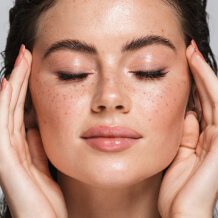 woman face